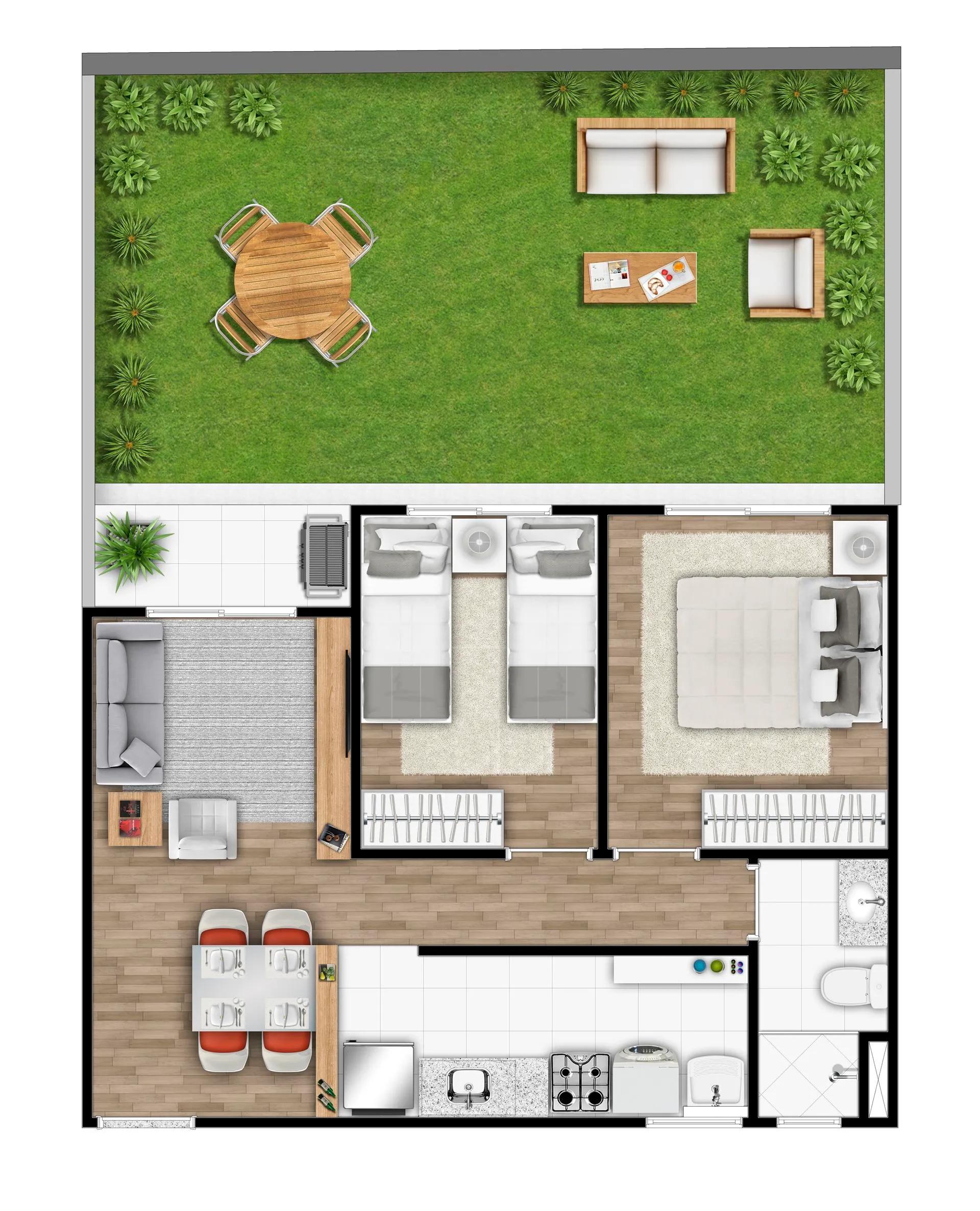 Planta Garden Tipo 1